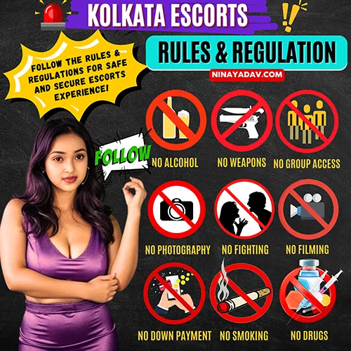 Kolkata Escorts Strict Rules for Client Conduct